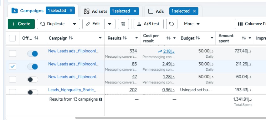 Paid ad lead generation result screenshot 5