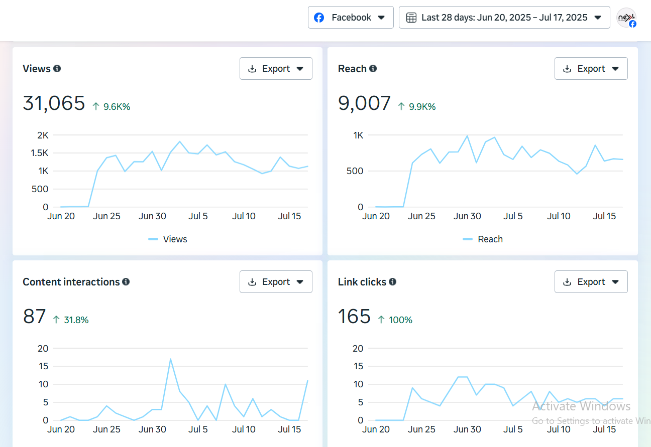 Social media result screenshot 8